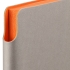 Ежедневник Flexpen, недатированный, серебристо-оранжевый, , 