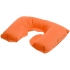 Надувная подушка под шею в чехле Sleep, оранжевая, , 