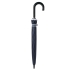 Зонт-трость Ella, темно-синий, , купол - эпонж, 190t; ручка - натуральная кожа