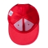 Бейсболка Unit Snapback с прямым козырьком, красная, , хлопок 100%, плотность 340 г/м²