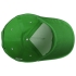 Бейсболка Bizbolka Match, ярко-зеленая, , хлопок 100%, плотность 150 г/м²
