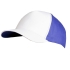 Бейсболка Unit Pro, белая с синим, , хлопок 100%, плотность 200 г/м²; твил