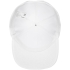 Бейсболка Snapback с прямым козырьком, белая, , полиэстер 100%, плотность 300 г/м²; акрил