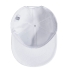 Бейсболка Unit Snapback с прямым козырьком, белая, , 