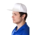 Бейсболка Unit Snapback с прямым козырьком, белая, , 