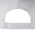 Бейсболка Unit Snapback с прямым козырьком, белая, , 