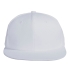 Бейсболка Unit Snapback с прямым козырьком, белая, , 
