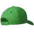 Бейсболка Bizbolka Match, ярко-зеленая, , хлопок 100%, плотность 150 г/м²