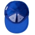 Бейсболка Unit Snapback с прямым козырьком, ярко-синяя, , 
