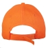 Бейсболка Unit Pro, белая с оранжевым, , хлопок 100%, плотность 200 г/м²; твил
