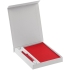 Набор Flat Mini, красный, , ежедневник - искусственная кожа, покрытие софт-тач; ручка - металл, пластик, покрытие софт-тач