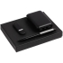 Набор Dualist Memo, малый, черный, 8 Гб, , флешка - пластик, покрытие софт-тач; аккумулятор, ручка - пластик