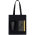 Набор Velours Bag, черный с желтым, , хлопок, полиэстер, пластик, искусственная кожа