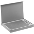 Набор Flat Maxi, серый, , ежедневник - искусственная кожа, покрытие софт-тач; ручка - металл, покрытие софт-тач