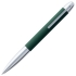 Набор Flat Maxi, зеленый, , ежедневник - искусственная кожа, покрытие софт-тач; ручка - металл, покрытие софт-тач