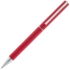 Набор Flat Maxi, красный, , ежедневник - искусственная кожа, покрытие софт-тач; ручка - металл, покрытие софт-тач