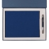 Набор Flat Maxi, синий, , ежедневник - искусственная кожа, покрытие софт-тач; ручка - металл, покрытие софт-тач