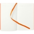 Набор Flat Mini, оранжевый, , ежедневник - искусственная кожа, покрытие софт-тач; ручка - металл, пластик, покрытие софт-тач