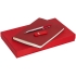 Набор Horizon, красный, , ежедневник - искусственная кожа; ручка - металл; флешка - пластик; покрытие софт-тач; коробка - переплетный картон