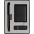 Набор Dualist Memo, малый, черный, 8 Гб, , флешка - пластик, покрытие софт-тач; аккумулятор, ручка - пластик