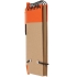 Блокнот на кольцах Eco Note с ручкой, темно-оранжевый, , пластик; картон