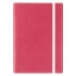 Блокнот Vivid Colors в мягкой обложке, розовый, , искусственная кожа