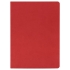 Блокнот Scope, в линейку, красный, с белой бумагой, , искусственная кожа