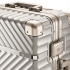 Чемодан Aluminum Frame PC Luggage V1, золотистый, , корпус - поликарбонат; рама, уголки - металл; подкладка - полиэстер