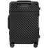 Чемодан Aluminum Frame PC Luggage V1, черный, , корпус - поликарбонат; рама, уголки - металл; подкладка - полиэстер