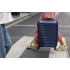 Чемодан Lightweight Luggage M, синий, , корпус - поликарбонат, трехслойный; детали отделки - полипропилен
