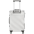 Чемодан Aluminum Frame PC Luggage V1, белый, , корпус - поликарбонат; рама, уголки - металл; подкладка - полиэстер