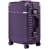 Чемодан Aluminum Frame PC Luggage V1, фиолетовый, , корпус - поликарбонат; рама, уголки - металл; подкладка - полиэстер