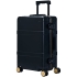 Чемодан Metal Luggage, черный, , корпус - металл; подкладка - полиэстер