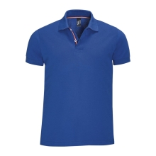 Рубашка поло мужская PATRIOT 200, ярко-синяя