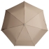 Складной зонт TAKE IT DUO, бежевый, , купол - полиэстер, 190t; каркас - нержавеющая сталь