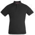 Рубашка поло мужская AVON, черная, , пике; хлопок 100%, плотность 240 г/м²