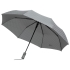 Зонт складной Hard Work, серый, уценка, , купол - эпонж, 190d; рама - стеклопластик; ручка, топ - пластик