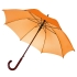 Зонт-трость Unit Standard, оранжевый, , полиэстер, 190t; ручка - дерево