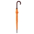 Зонт-трость Unit Standard, оранжевый, , полиэстер, 190t; ручка - дерево