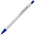 Ручка шариковая Chromatic White, белая с синим, , 