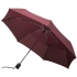Складной зонт TAKE IT DUO, бордовый, , купол - полиэстер, 190t; каркас - нержавеющая сталь