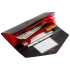 Органайзер для путешествий Envelope, черный с красным, , полипропилен