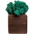 Декоративная композиция GreenBox Fire Cube, бирюзовый, , дерево