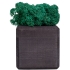 Декоративная композиция GreenBox Black Cube, бирюзовый, , дерево