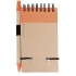 Блокнот на кольцах Eco Note с ручкой, оранжевый, , 