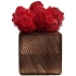 Декоративная композиция GreenBox Fire Cube, красный, , дерево