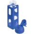 Бутылка для воды Square Fair, синяя, , пластик