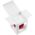 Елочный шар Gala Matt в коробке, красный, 6 см, , шар - стекло, металл; коробка - картон