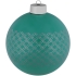 Елочный шар Queen с лентой, 10 см, зеленый, , шар - стекло; лента - полиэстер, сатин