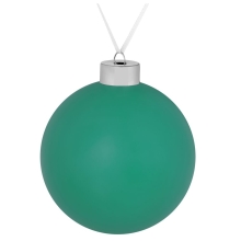 Елочный шар Color, 10 см, зеленый